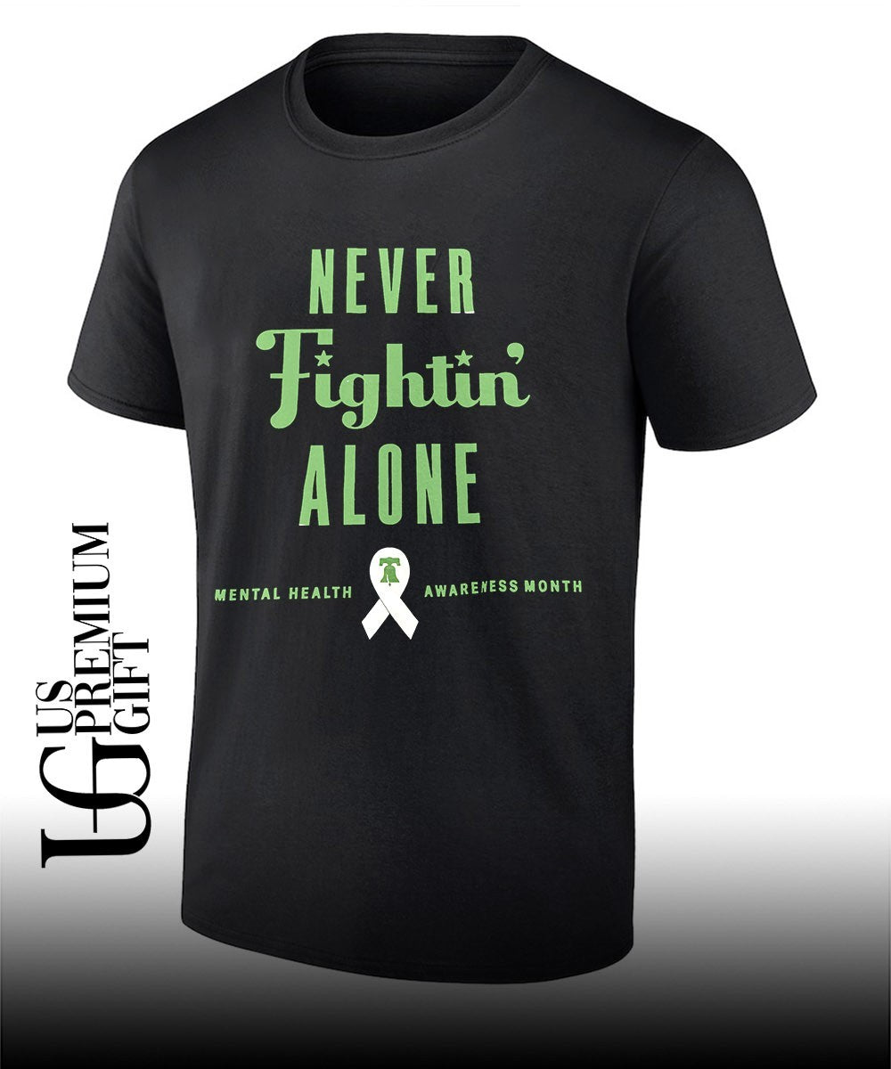 Never Fightin’ Alone Mental Health Awareness Month Philadelphia Phillies Strike Out the Stigma 2026 shirt