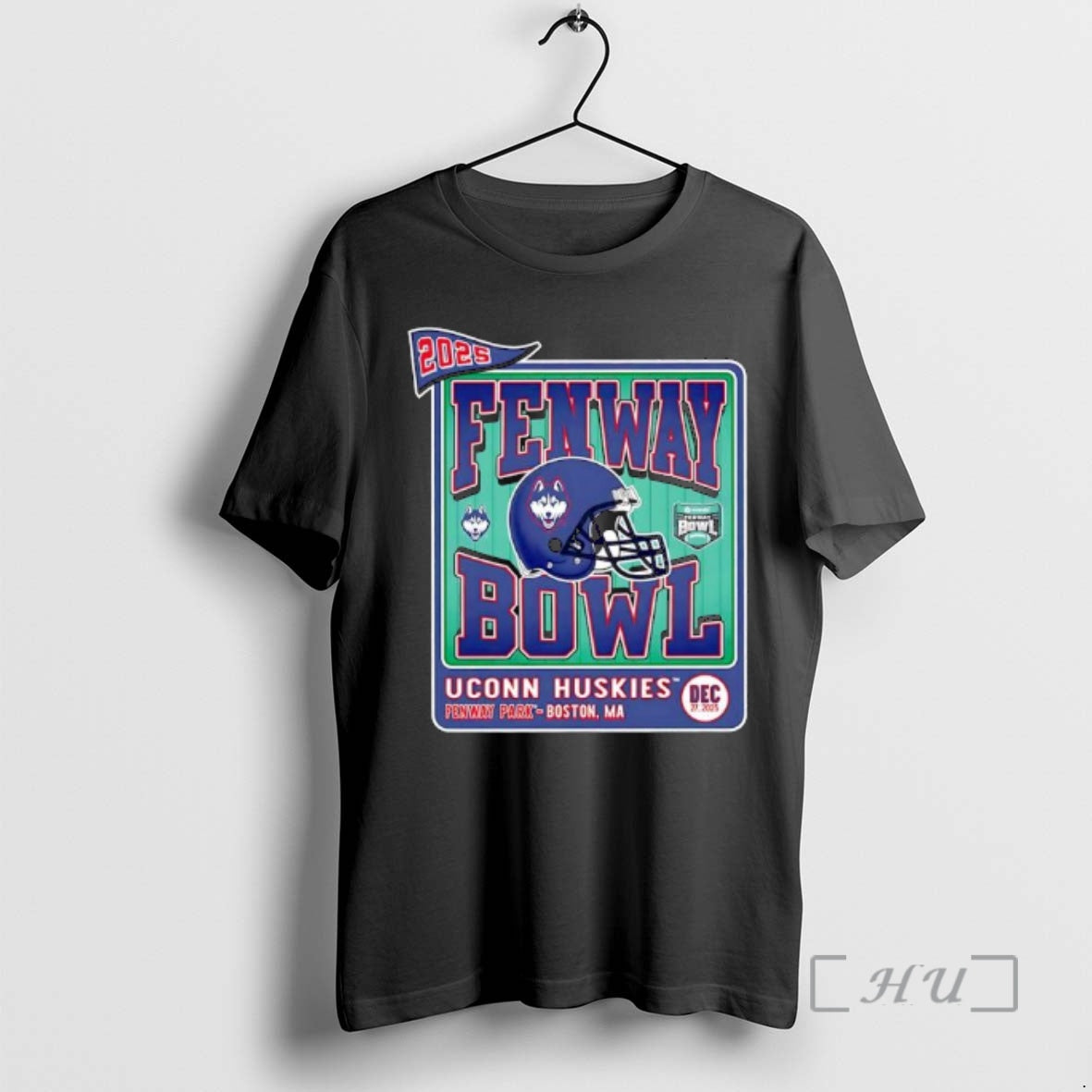 New 2025 Fenway Bowl Uconn Huskies Helmet Ornaments T-Shirts, Hoodie, Sweatshirt | PopFlextees.com