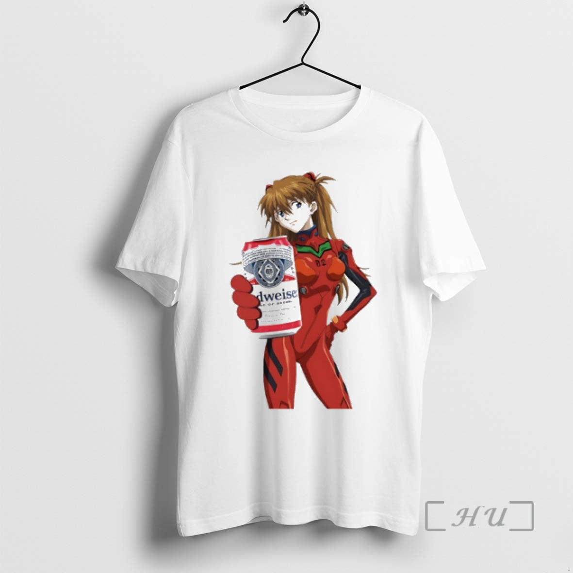 New Asuka Langley Soryu X Budweiser T-Shirts, Hoodie, Sweatshirt | PopFlextees.com