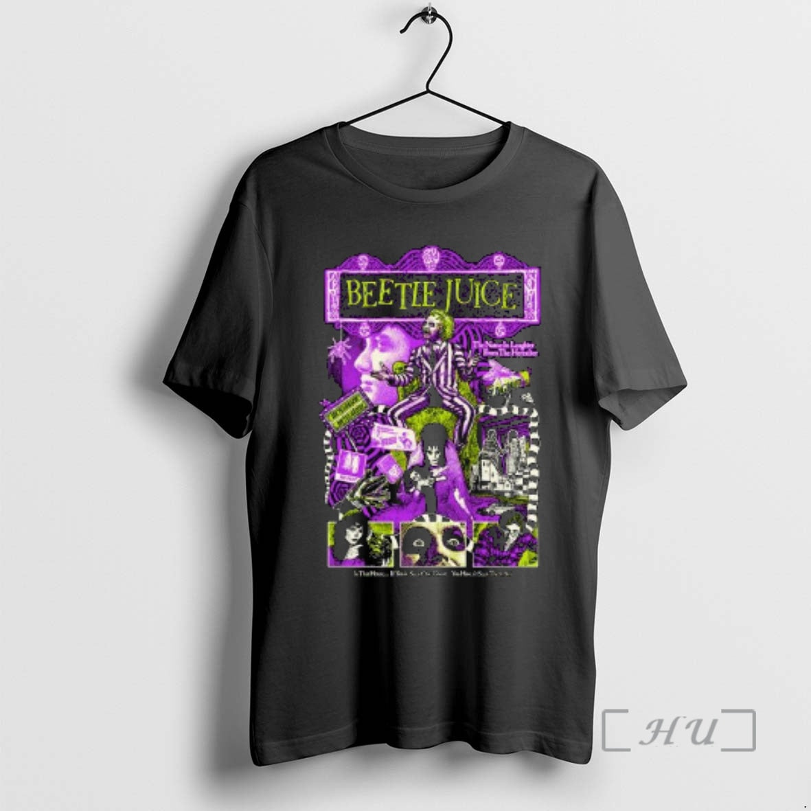 New Beetlejuice Its Showtime Circle Black T-Shirts, Hoodie, Sweatshirt | PopFlextees.com