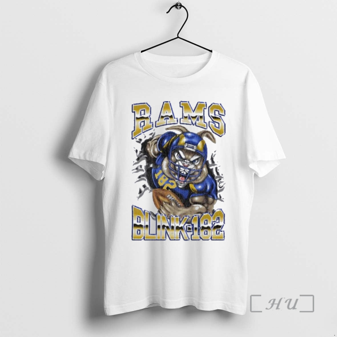 New Blink 182 X La Rams Touchdown Event T-Shirts, Hoodie, Sweatshirt | PopFlextees.com