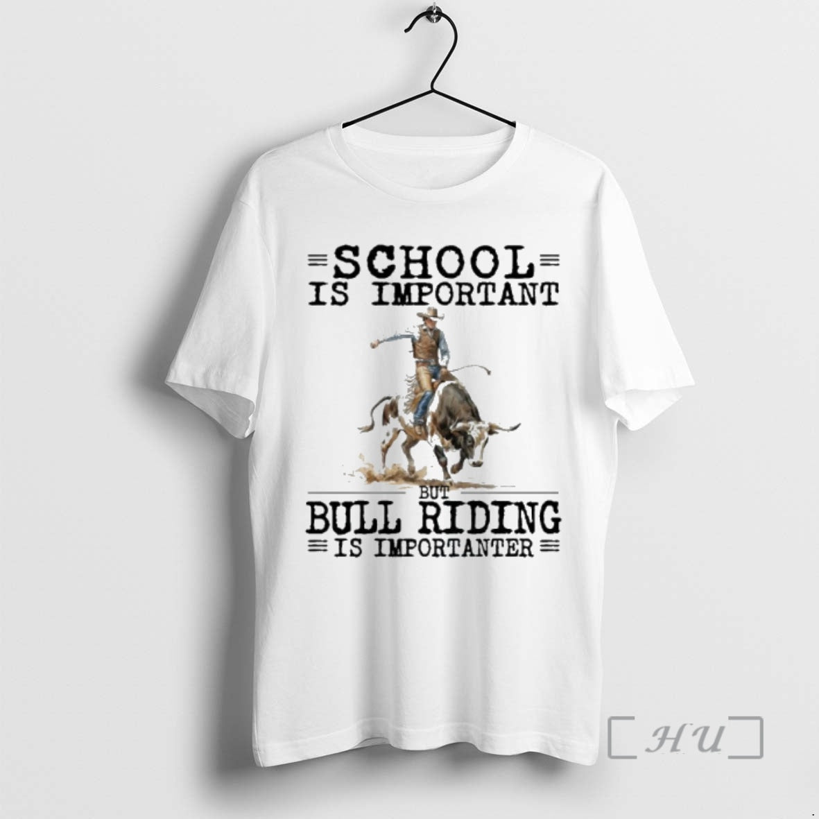 New Bull Riding School Is Important T-Shirts, Hoodie, Sweatshirt | PopFlextees.com