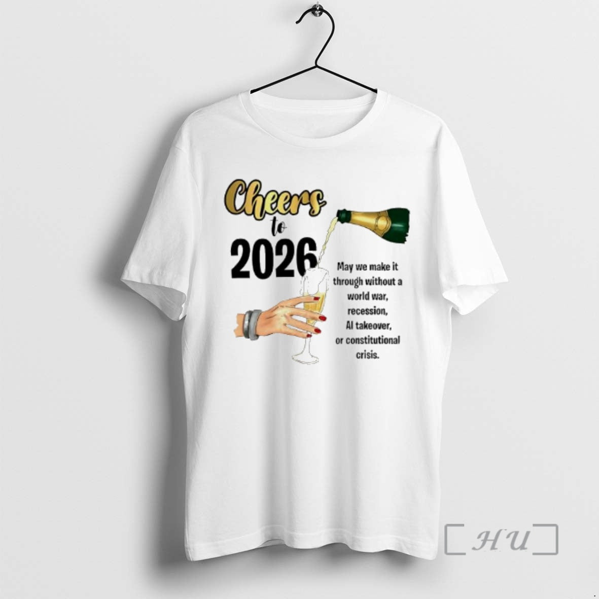 New Cheers To 2026 May We Make It T-Shirts, Hoodie, Sweatshirt | PopFlextees.com