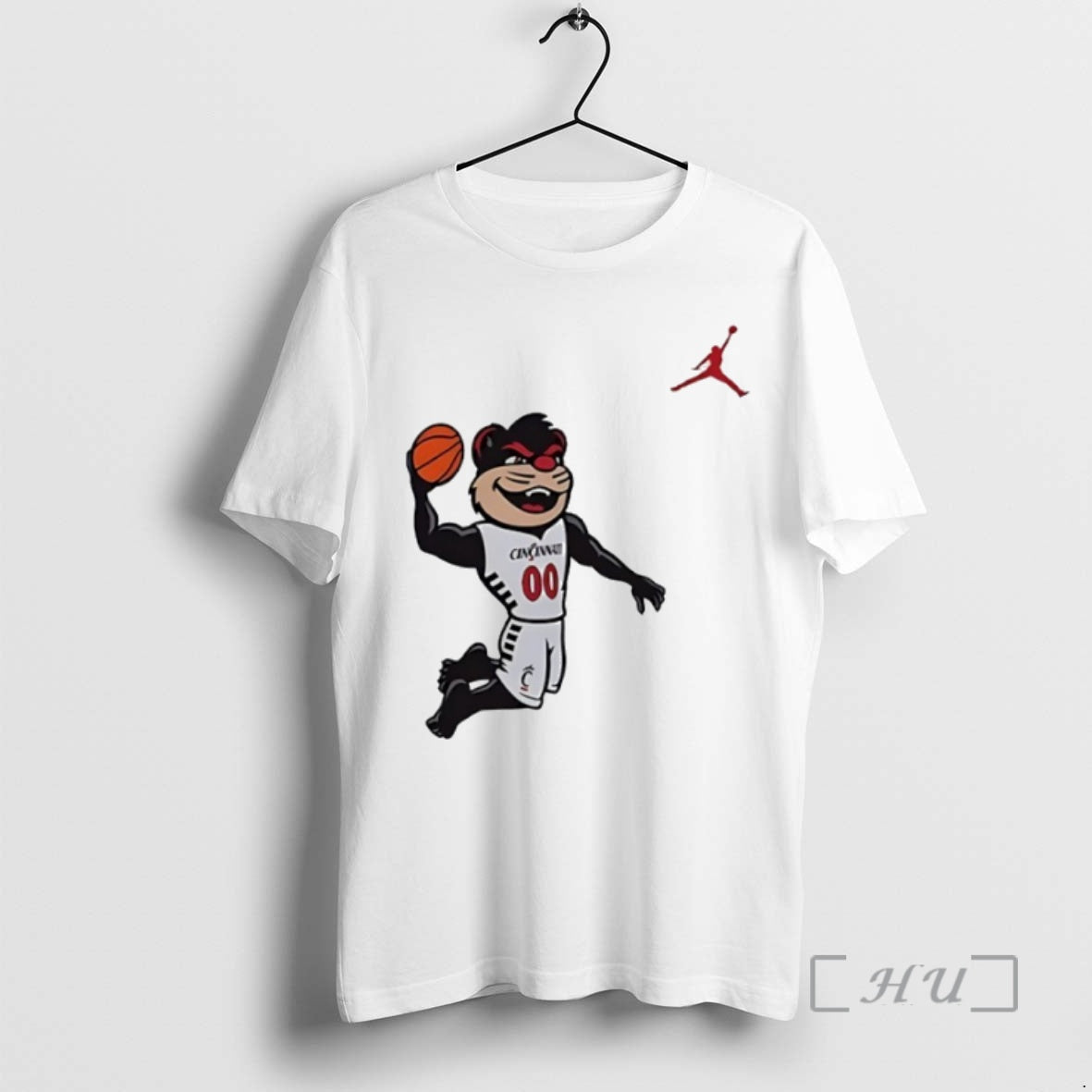 New Cincinnati Bearcats Mascot Playing Basketball Circle T-Shirts, Hoodie, Sweatshirt | PopFlextees.com