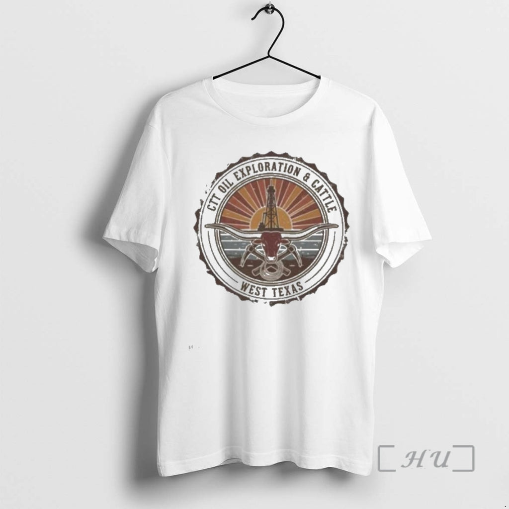 New Ctt Oil Exploration Cattle West Texas Landman 2026 T-Shirts, Hoodie, Sweatshirt | PopFlextees.com