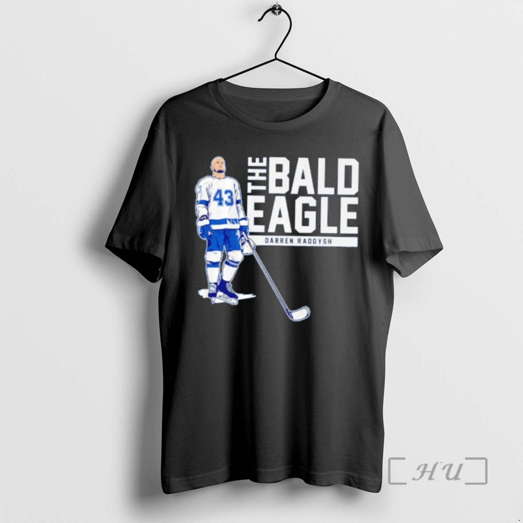 New Darren Raddysh Tampa Bay Lightning Nhl The Bald Eagle T-Shirts, Hoodie, Sweatshirt | PopFlextees.com