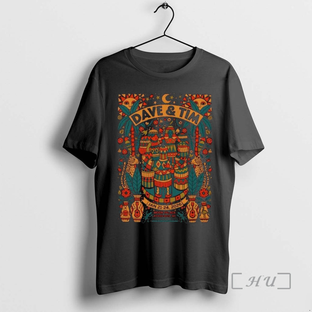 New Dave Matthews Tim Reynolds Jan 21 24 2026 Riviera Maya Premium T Shirts Sweater Hoodie, Sweatshirt | PopFlextees.com