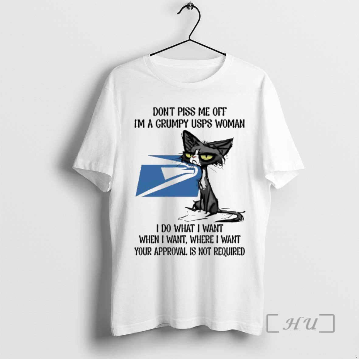 New Dont Piss Me Off Im A Grumpy Cat Usps Woman Premium T Shirts Sweater Hoodie, Sweatshirt | PopFlextees.com