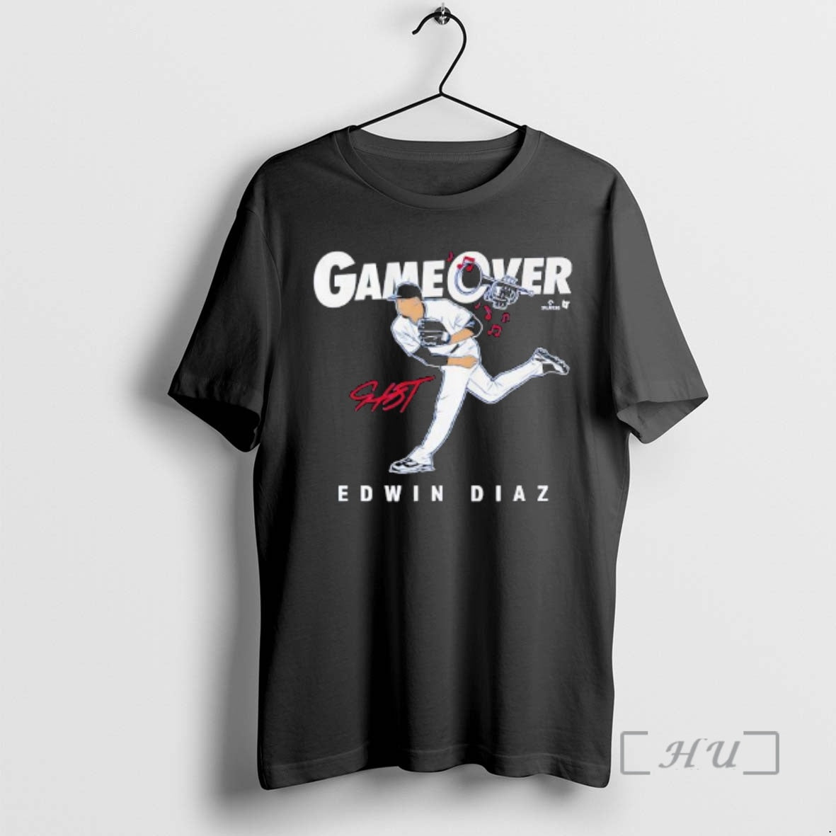 New Edwin Diaz Game Over Los Angeles Signature T-Shirts, Hoodie, Sweatshirt | PopFlextees.com