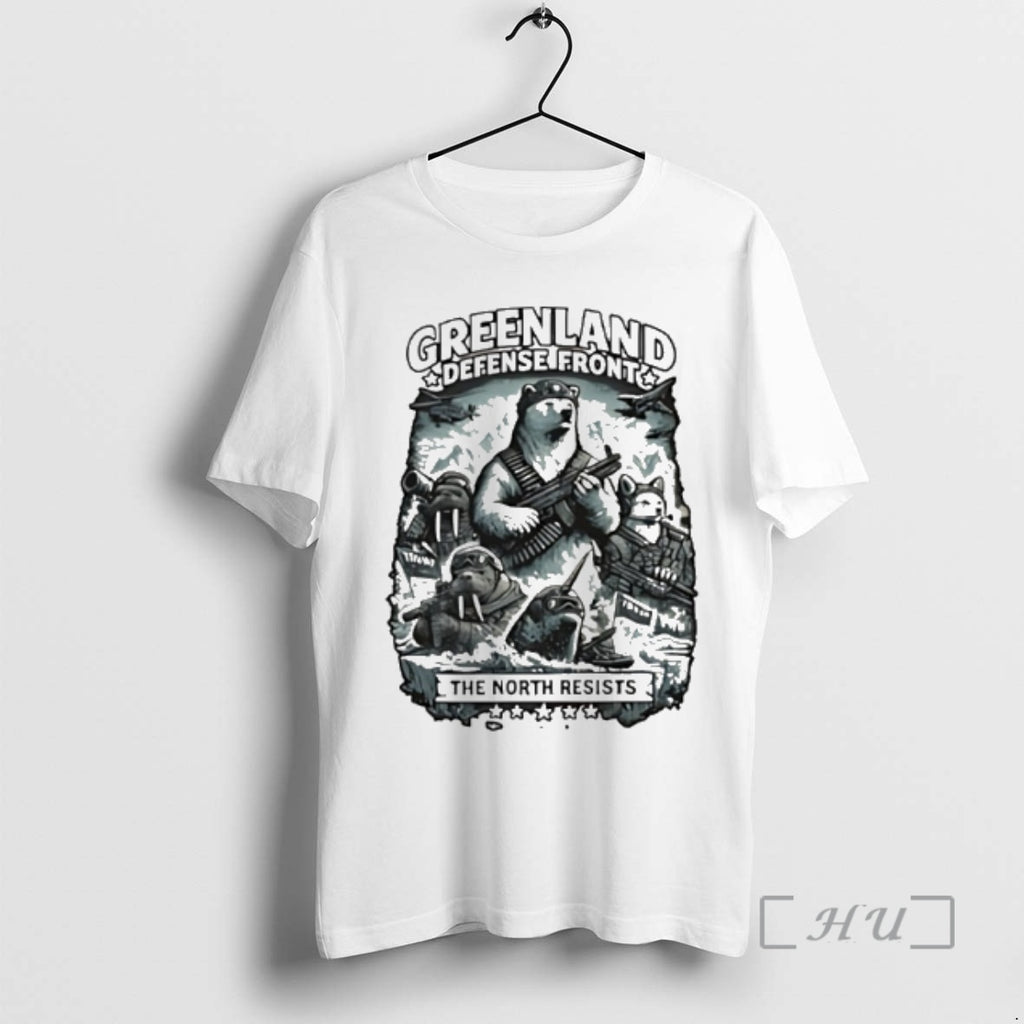 New Greenland Defense Front North Resists T-Shirts, Hoodie, Sweatshirt