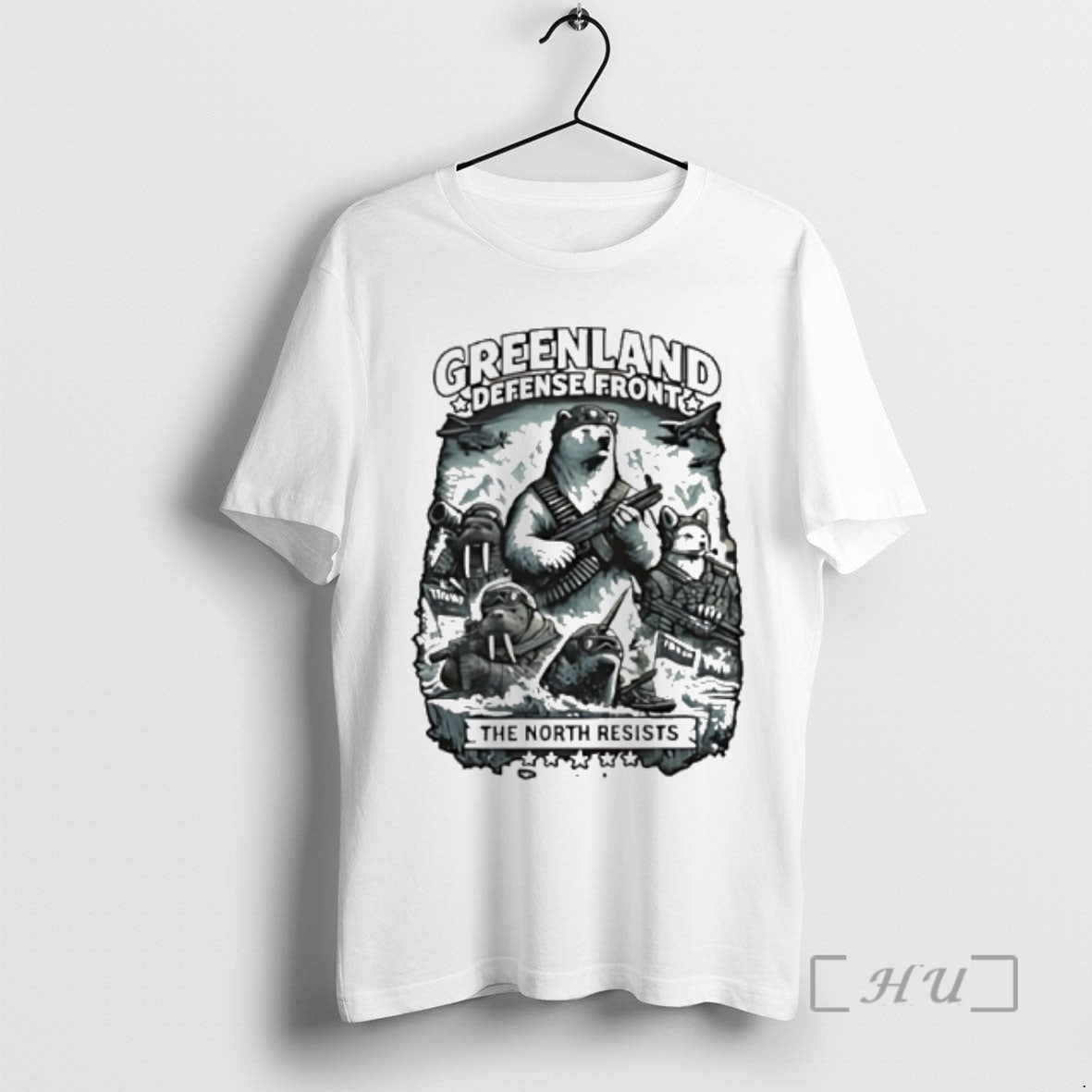 New Greenland Defense Front North Resists T-Shirts, Hoodie, Sweatshirt
