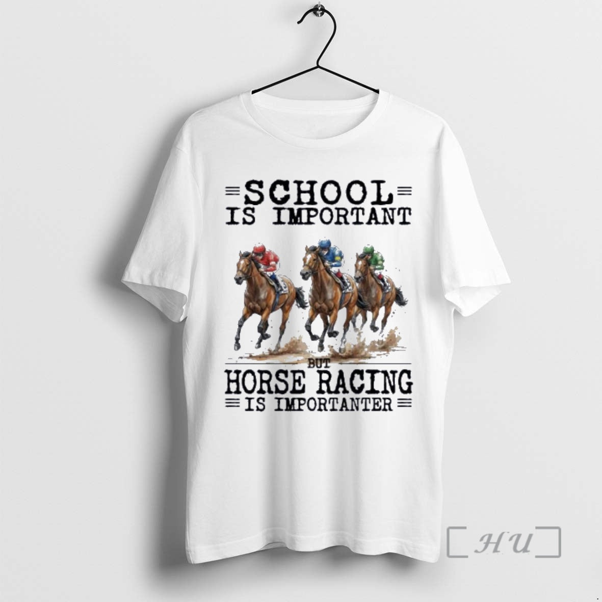 New Horse Racing School Is Important T-Shirts, Hoodie, Sweatshirt | PopFlextees.com