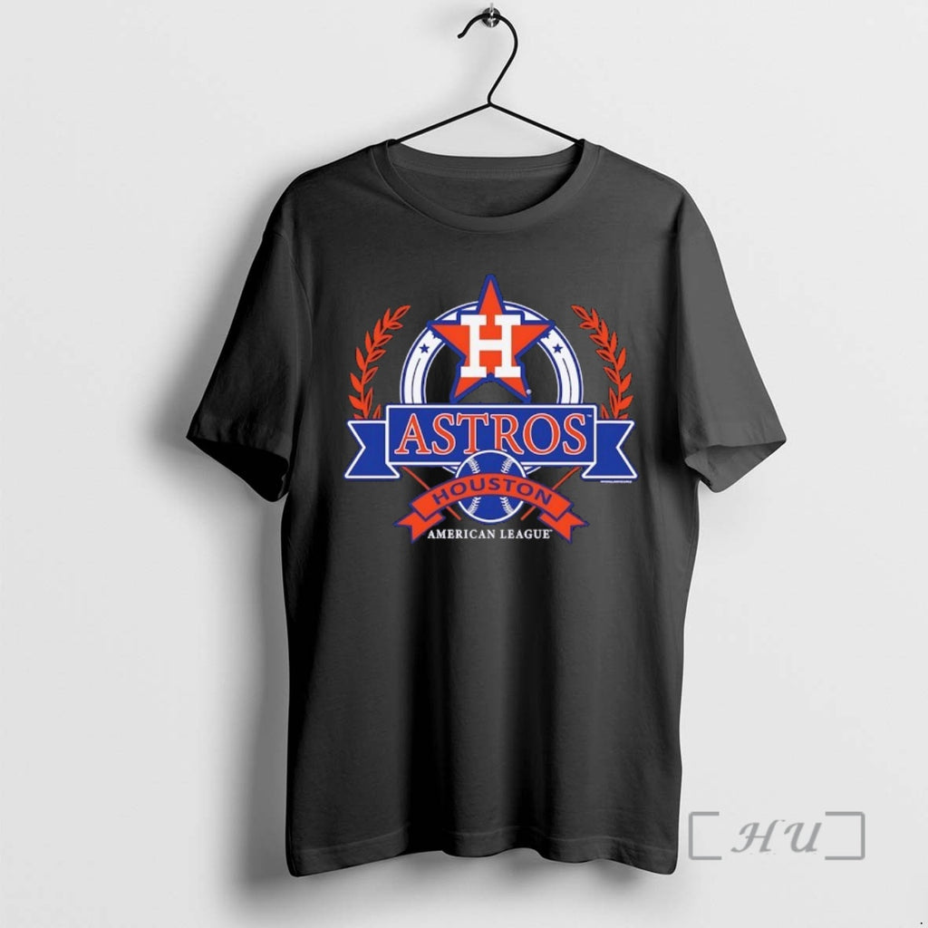 New Houston Astros American League Cooperstown Crest T-Shirts, Hoodie, Sweatshirt | PopFlextees.com