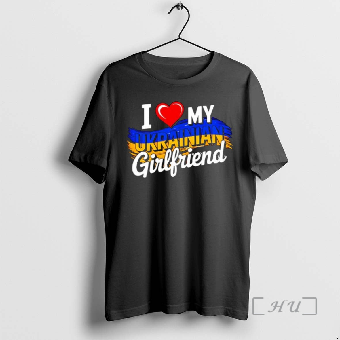 New I Love My Ukrainian Girlfriend In Heart T-Shirts, Hoodie, Sweatshirt | PopFlextees.com