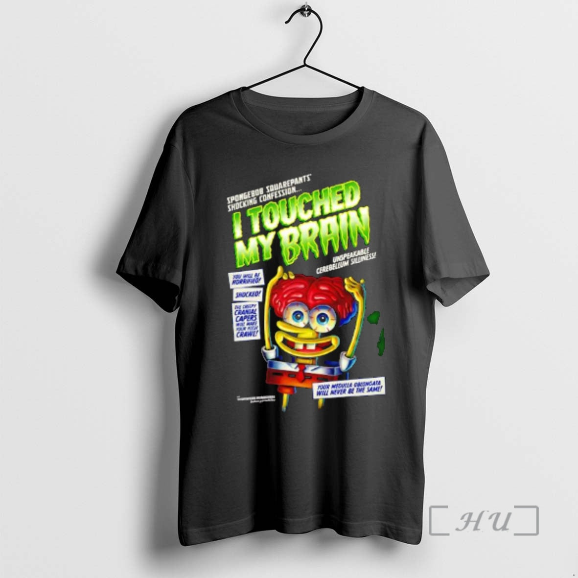 New I Touched My Brain Bob Graphic T-Shirts, Hoodie, Sweatshirt | PopFlextees.com