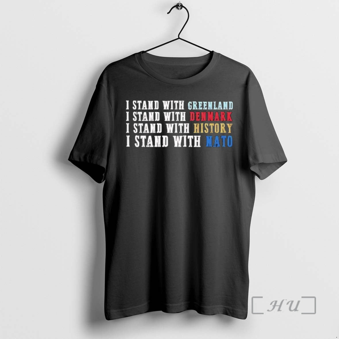 New I Stand With Greenland I Stand With Denmark I Stand With History I Stand T-Shirts, Hoodie, Sweatshirt | PopFlextees.com