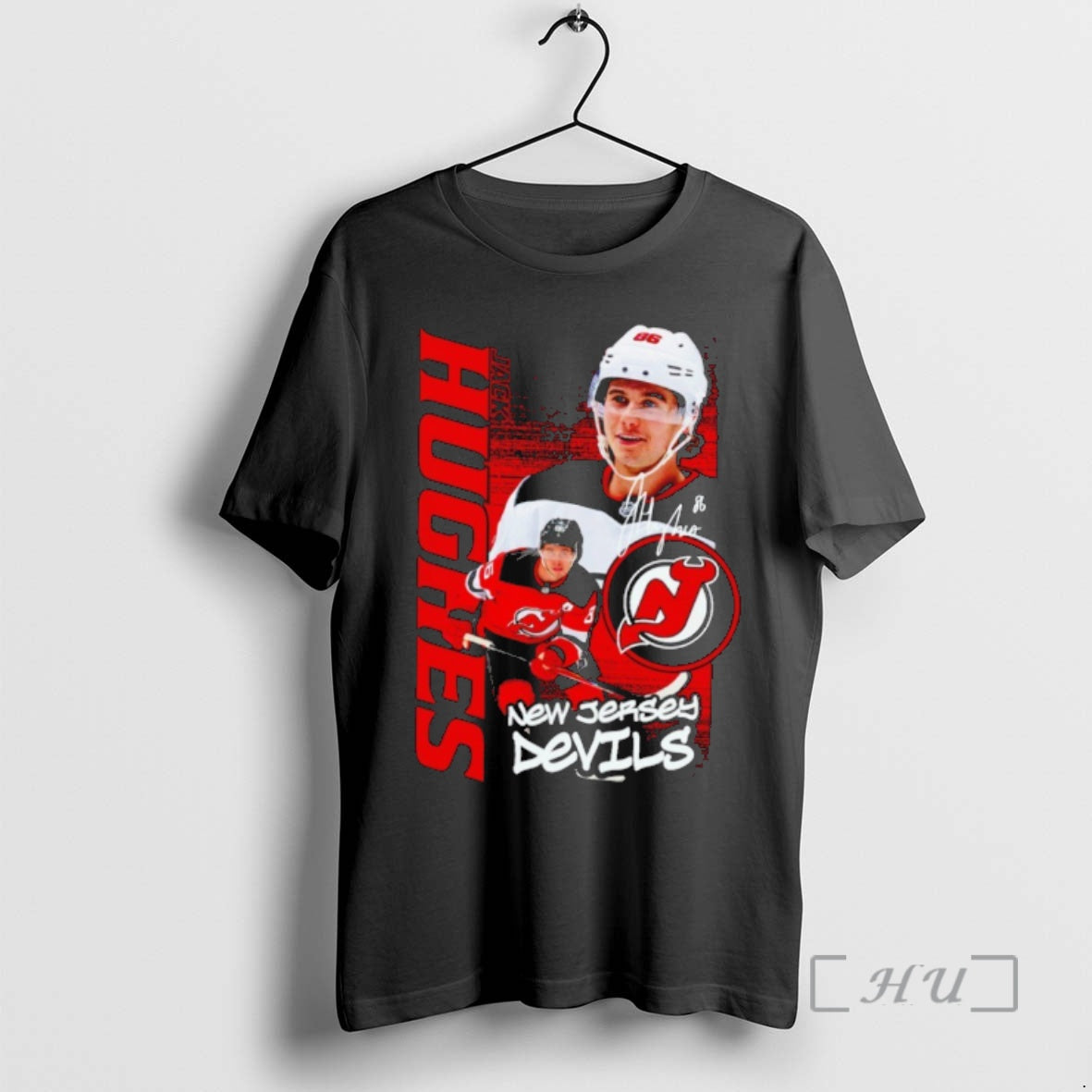 New Jack Hughes New Jersey Devils Nhl Playmaker Graphic T-Shirts, Hoodie, Sweatshirt | PopFlextees.com