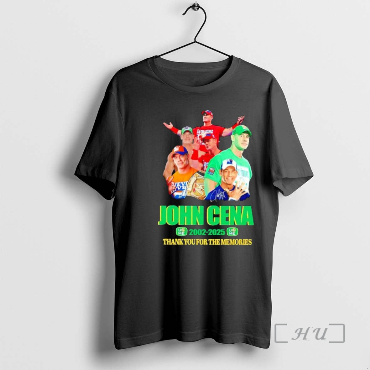 New John Cena 2002 2025 Thnak You The Memories T-Shirts, Hoodie, Sweatshirt | PopFlextees.com