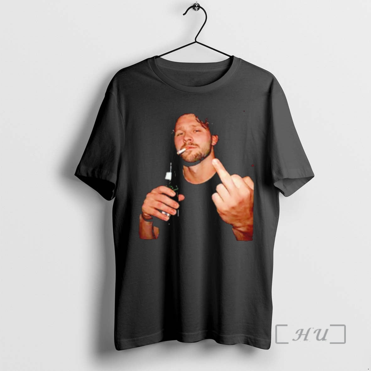 New Josh Alen Middle Finger T-Shirts, Hoodie, Sweatshirt | PopFlextees.com