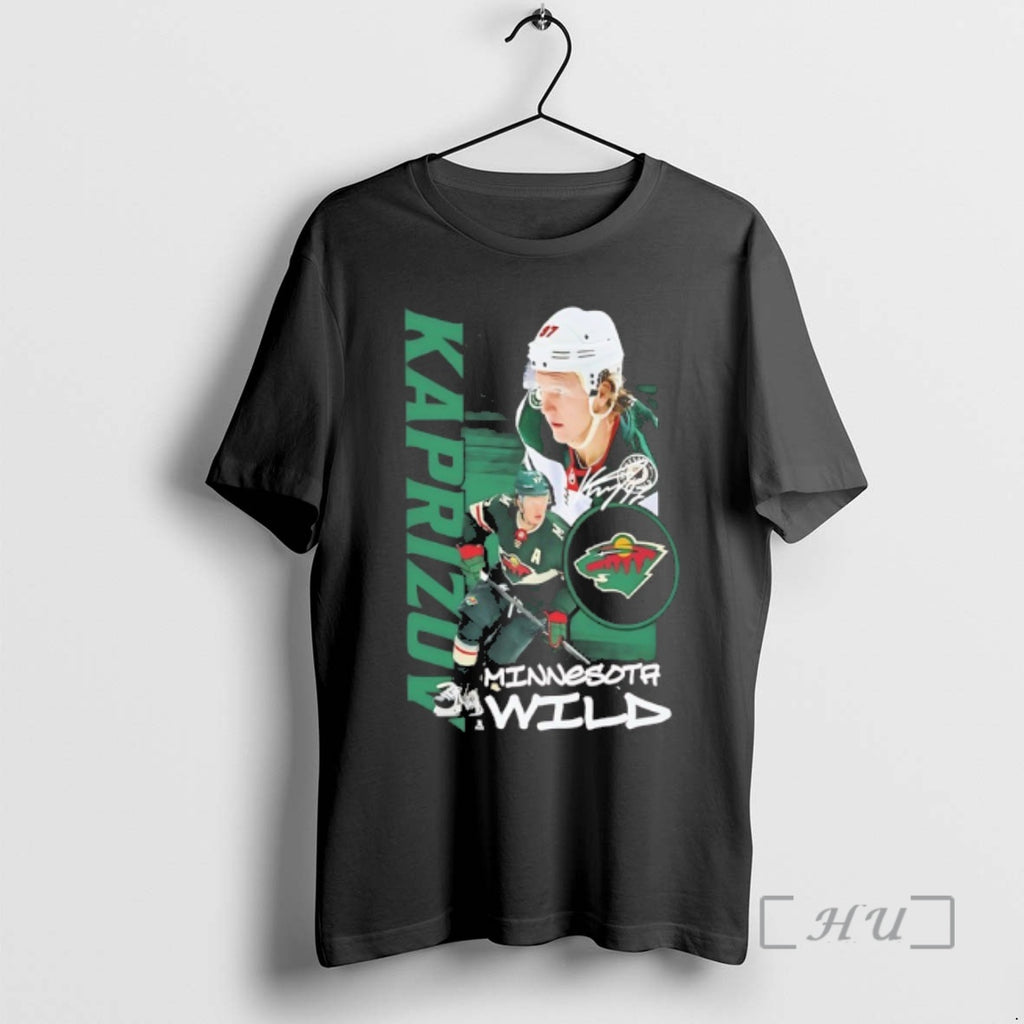 New Kirill Kaprizov Minnesota Wild Hockey Playmaker Autographed T-Shirts, Hoodie, Sweatshirt | PopFlextees.com