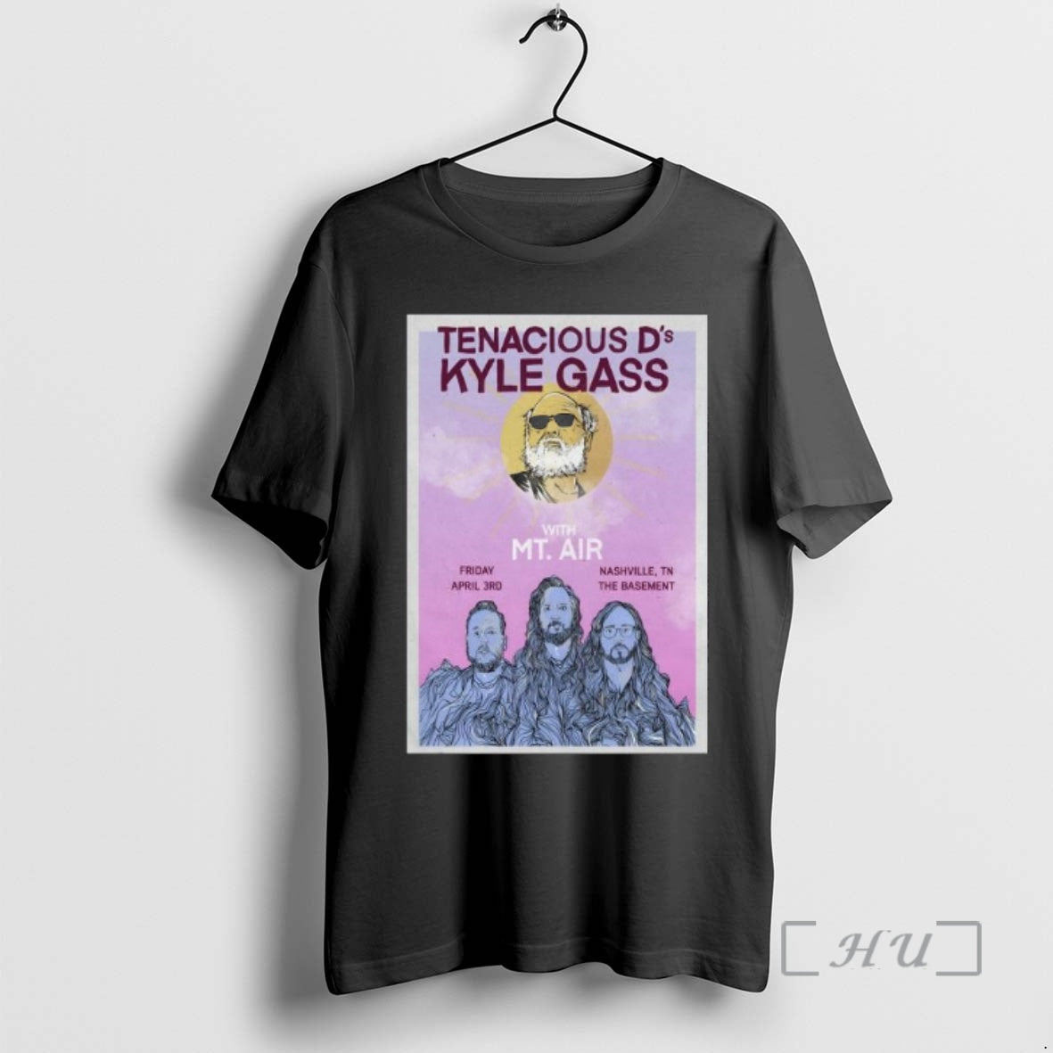 New Kyle Glass Mt Air April 3 2026 Basement Nashville Tn T-Shirts, Hoodie, Sweatshirt