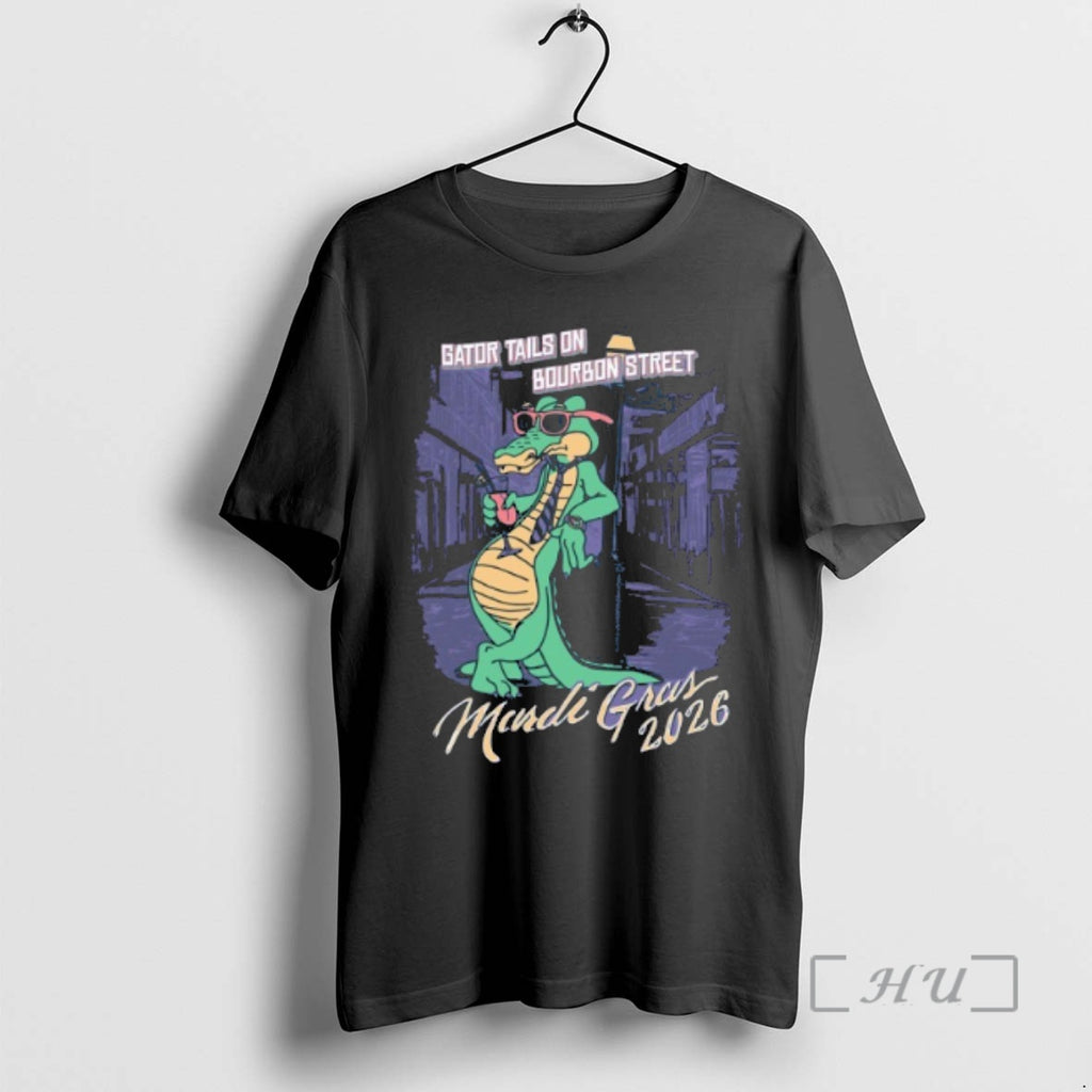 New Mardi Gras 2026 Gator Tails T-Shirts, Hoodie, Sweatshirt | PopFlextees.com