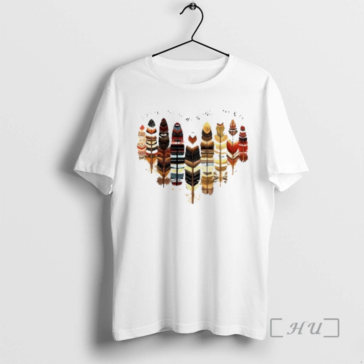 New Native American Feathers Appear When Angels Are Near T-Shirts, Hoodie, Sweatshirt | PopFlextees.com