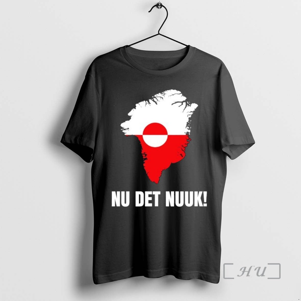 New Nu Det Nuuk Greenland Flag T-Shirts, Hoodie, Sweatshirt | PopFlextees.com