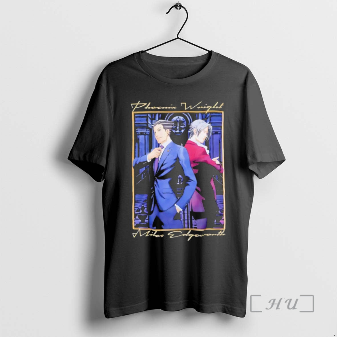 New Phoenix Wright Ace Attorney Phoenix And Miles T-Shirts, Hoodie, Sweatshirt | PopFlextees.com