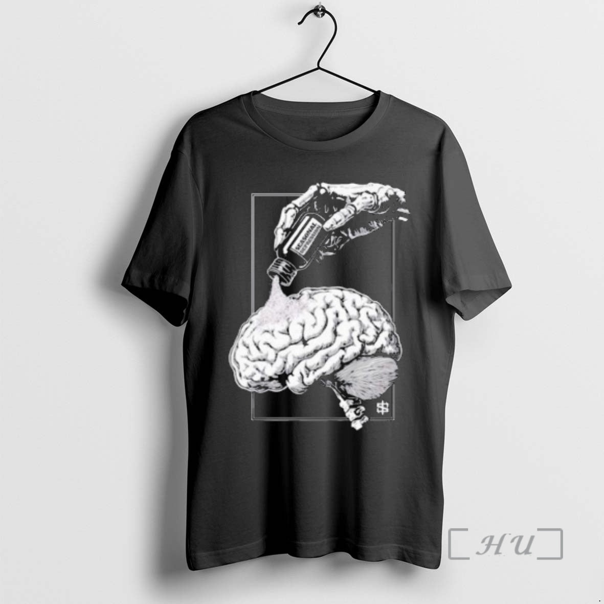 New Seasonal Depression Skeletal Hand Brain T-Shirts, Hoodie, Sweatshirt | PopFlextees.com
