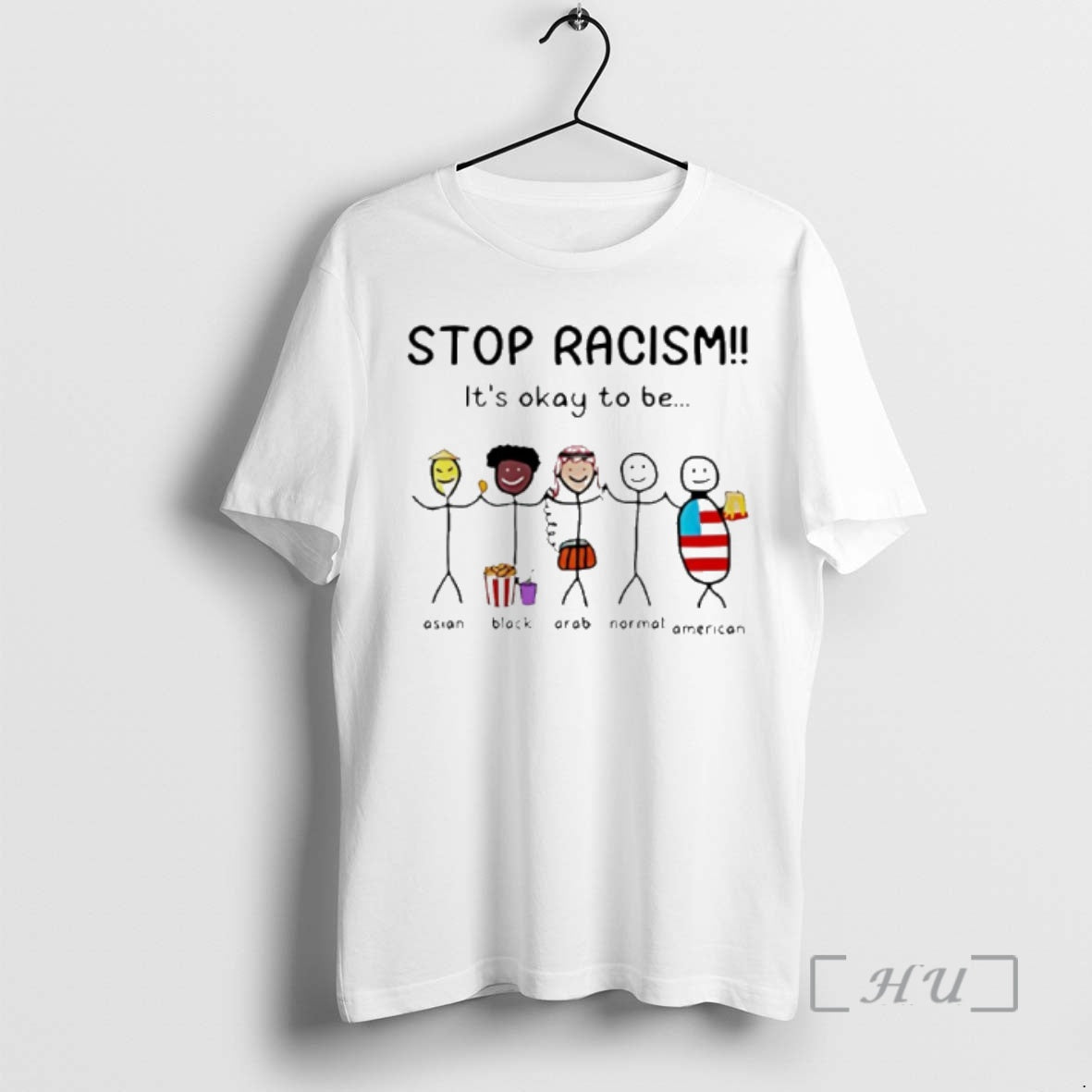 New Stop Racism Its Okay To Be Funny T-Shirts, Hoodie, Sweatshirt | PopFlextees.com