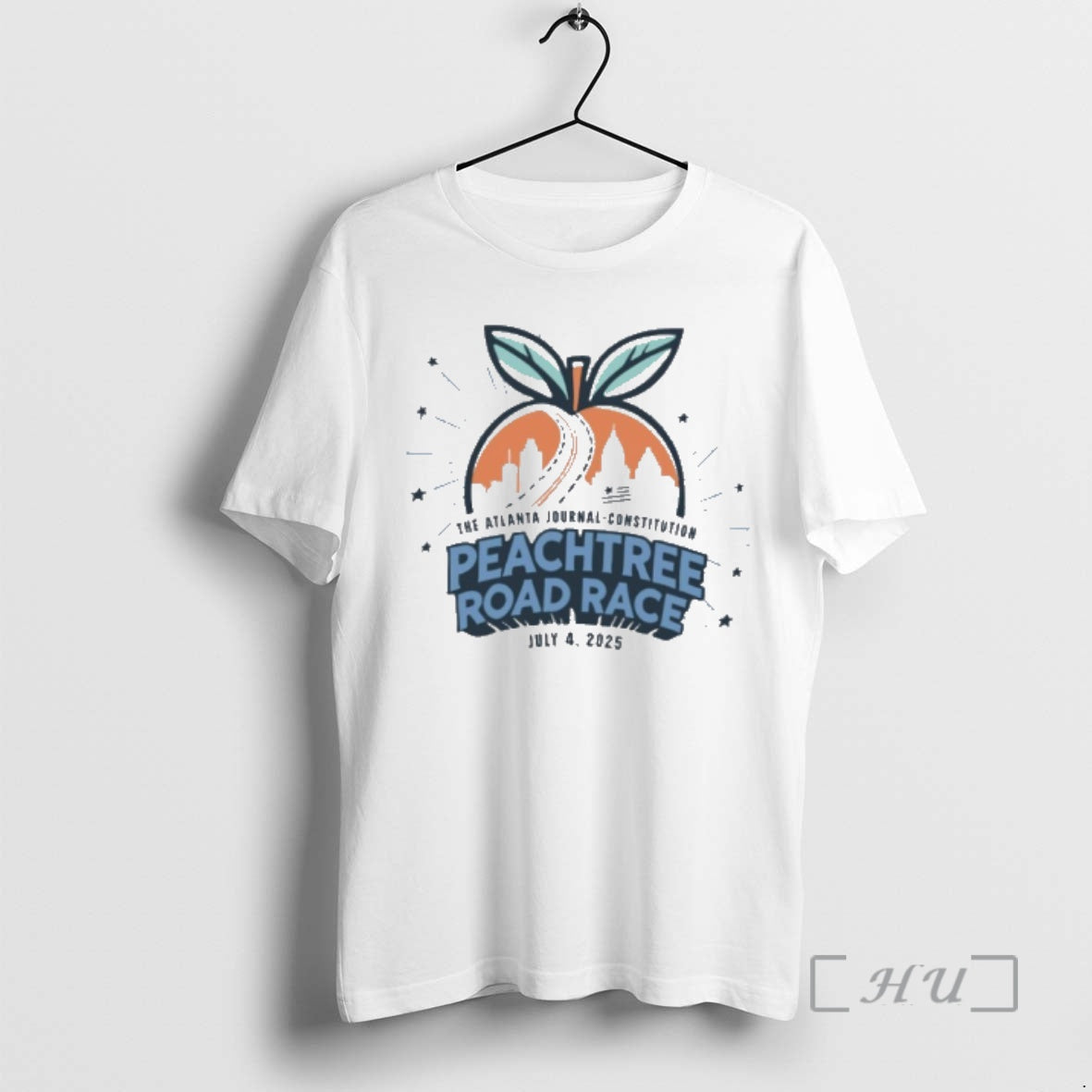 New The Atlanta Journal Constitution Peachtree Road Race July 4 2025 Premium T Shirts Sweater Hoodie, Sweatshirt