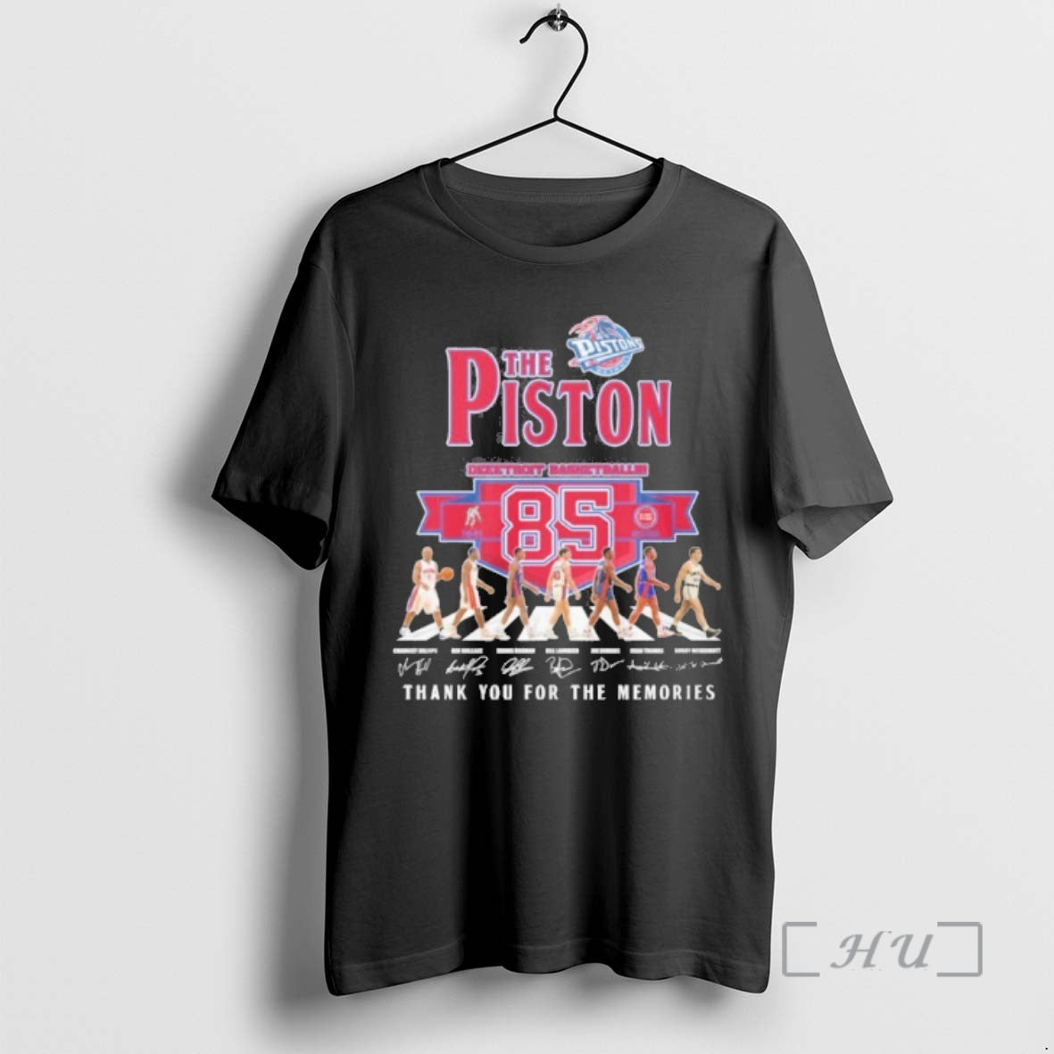 New The Detroit Pistons Abbey Road 85th Anniversary T-Shirts, Hoodie, Sweatshirt | PopFlextees.com