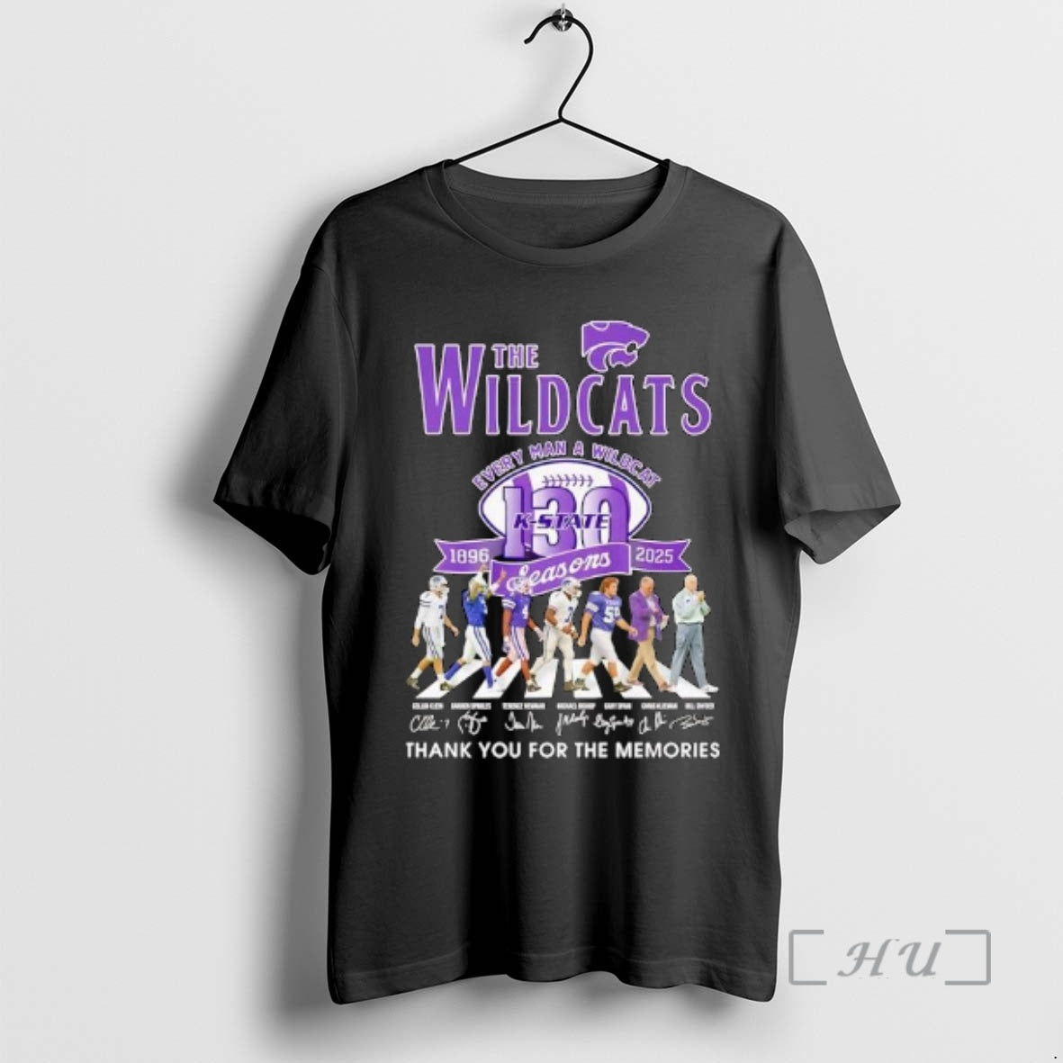 New The Kansas State Wildcats 130 Seasons 1896 2026 Thank You For The Memories Signature T-Shirts, Hoodie, Sweatshirt