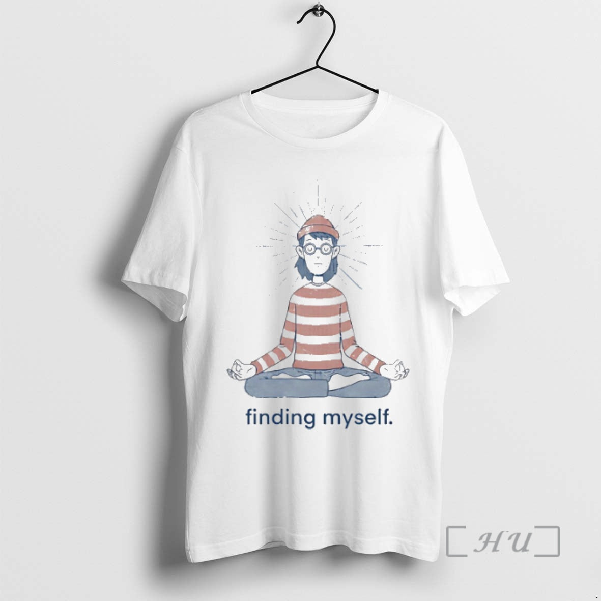 New Waldo Yoga Finding Myself T-Shirts, Hoodie, Sweatshirt | PopFlextees.com