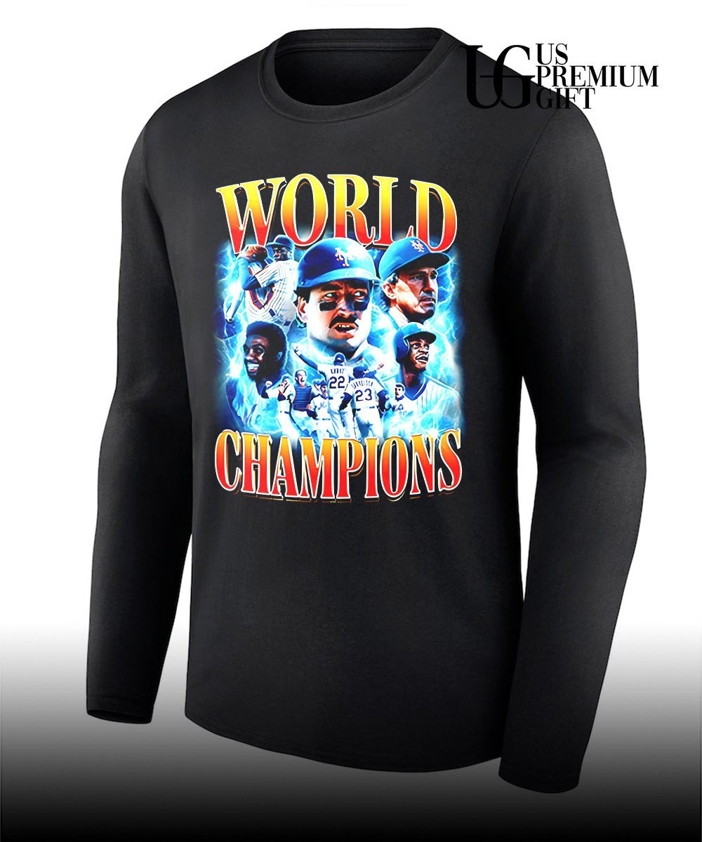 New York Mets 1986 World Championship 2026 graphic shirt