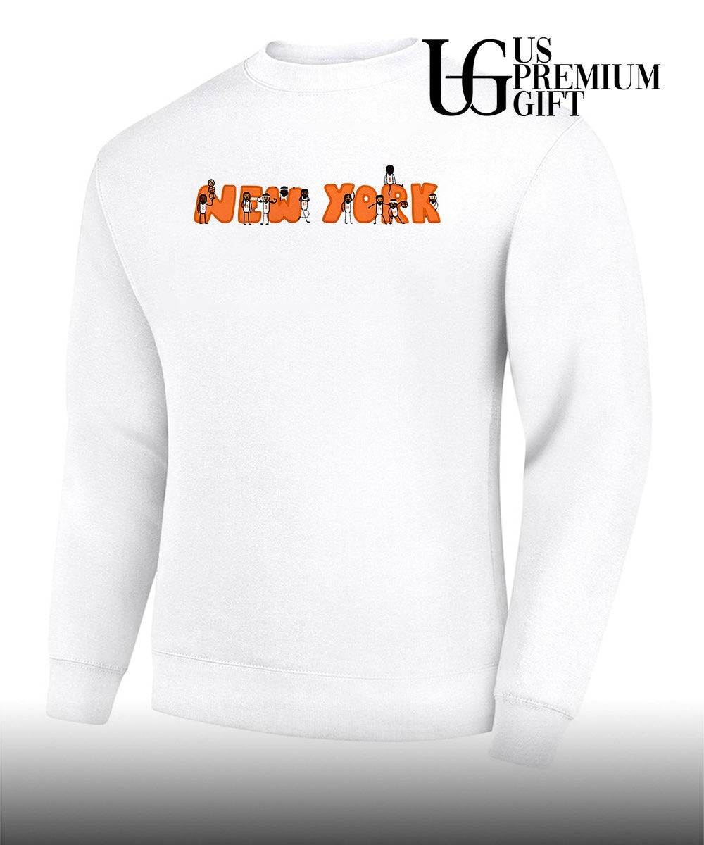 New York cartoon Stickman Basketball shirt