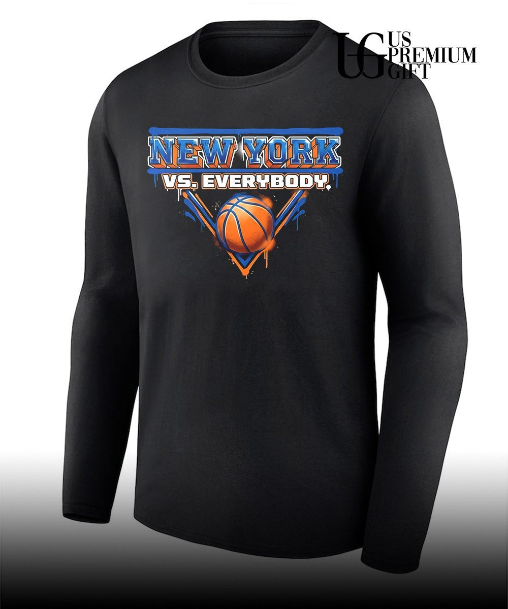 New York vs Everybody New York Mets basketball shirt