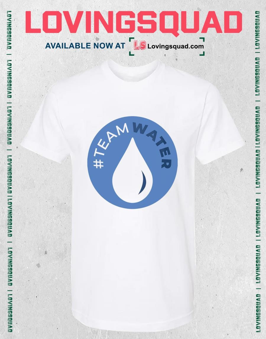 Team Water Fundraiser Mrbeast And Robert Launch 2025 Shirt