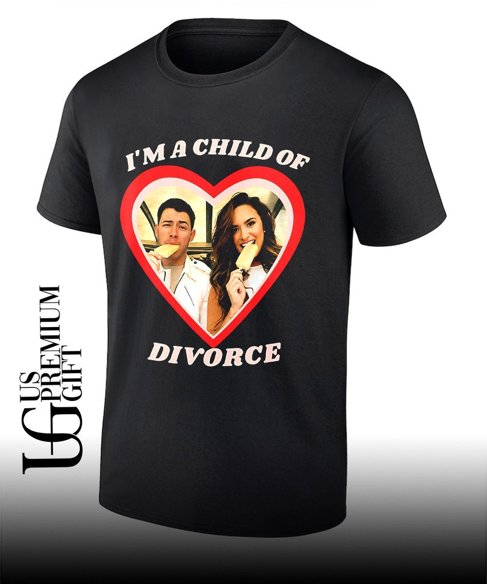 Nick Jonas and Demi Lovato Child of Divorce shirt