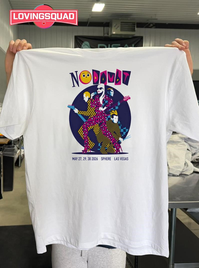 No Doubt Sphere Las Vegas NV 2026 Poster Shirt