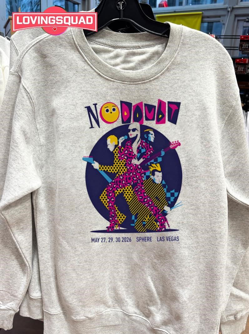 No Doubt Sphere Las Vegas NV 2026 Poster Shirt