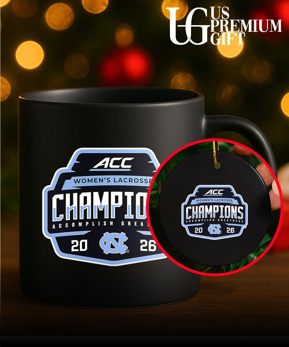 North Carolina Tar Heels 2026 ACC Women’s Lacrosse Champions shirt