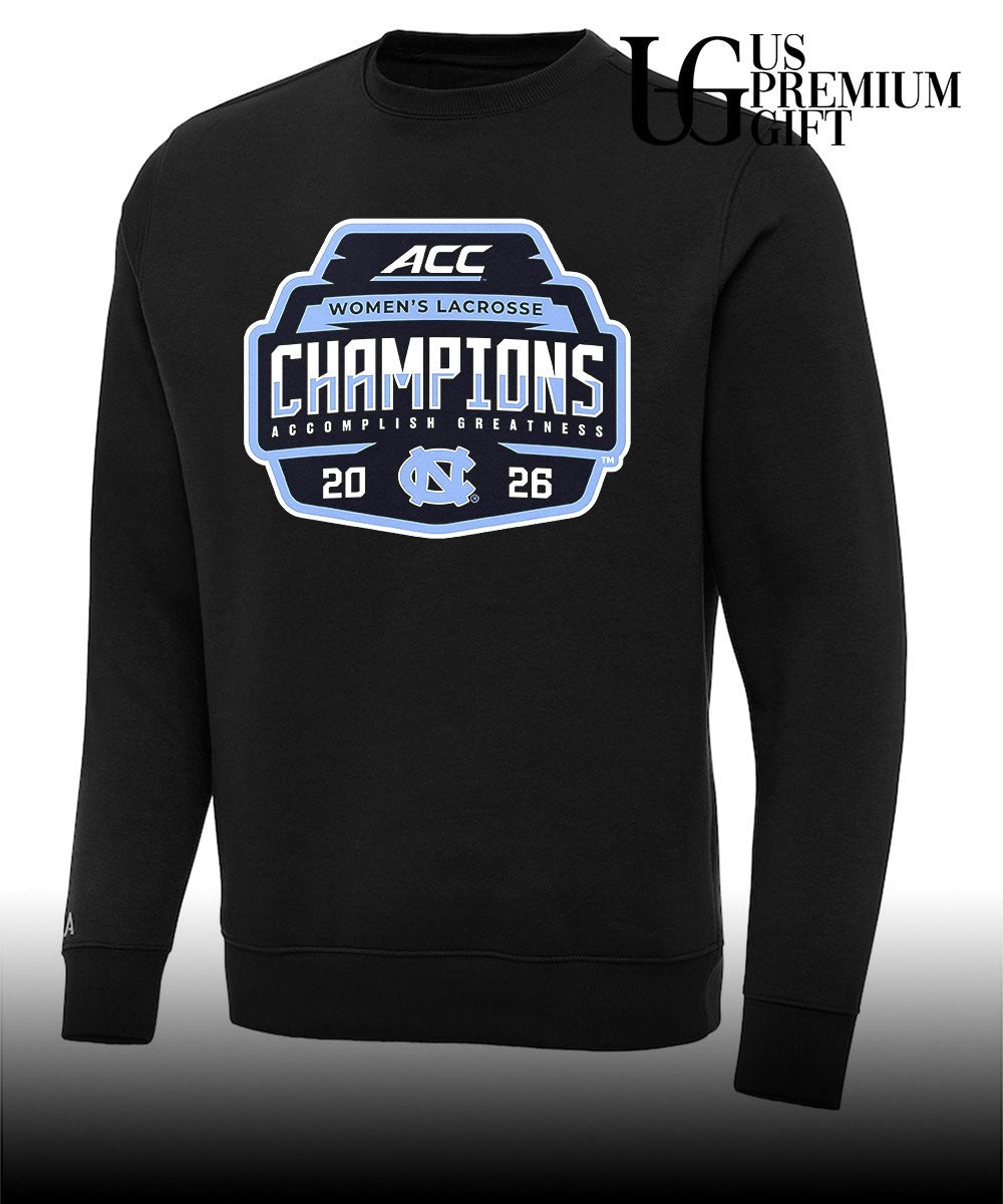 North Carolina Tar Heels 2026 ACC Women’s Lacrosse Champions shirt