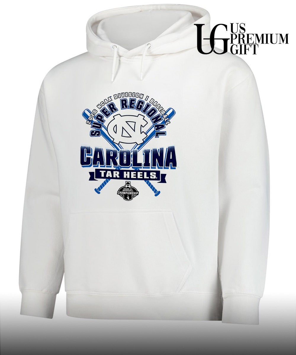 North Carolina Tar Heels 2026 NCAA Division I Baseball Super Regional Championship shirt