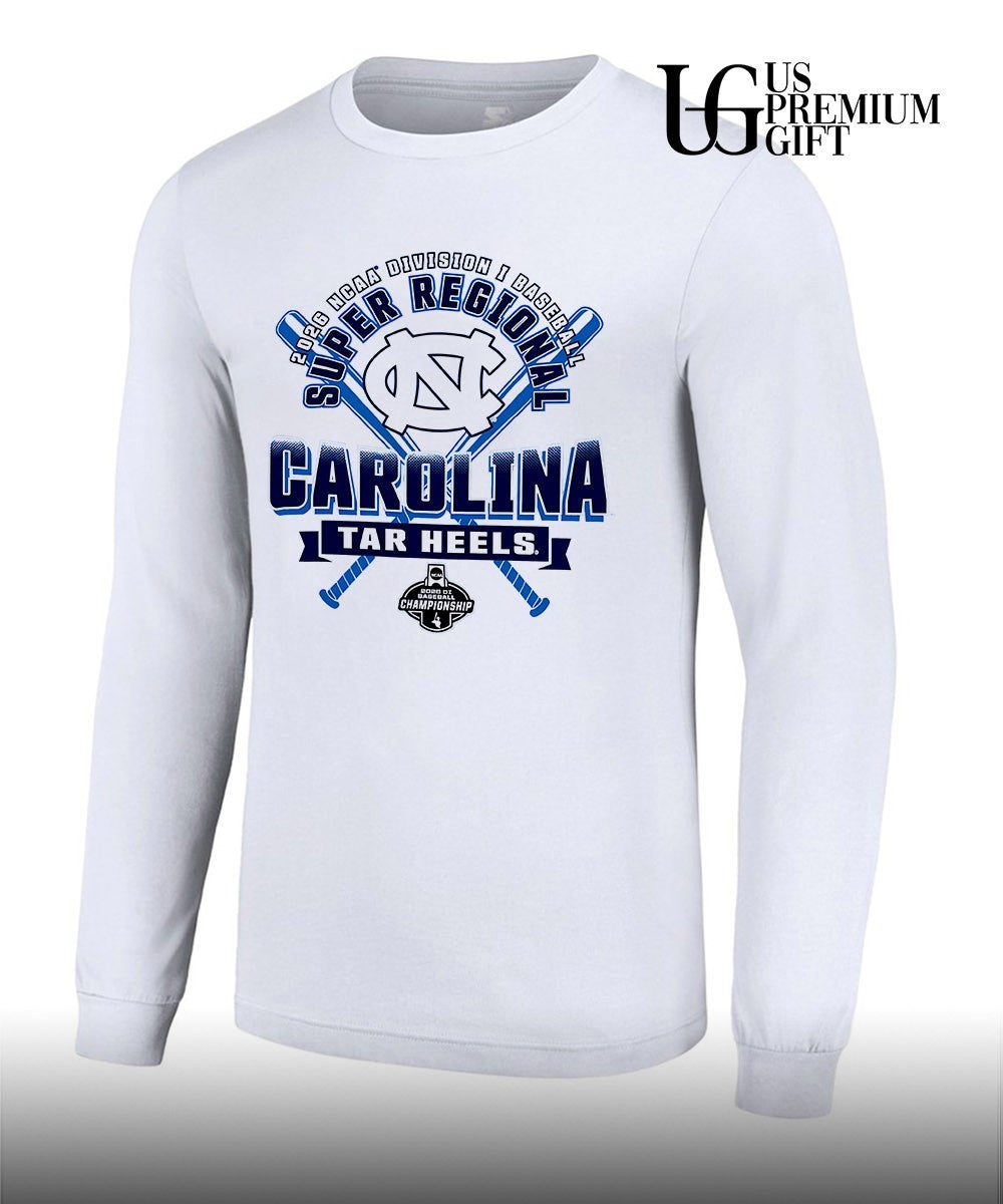 North Carolina Tar Heels 2026 NCAA Division I Baseball Super Regional Championship shirt