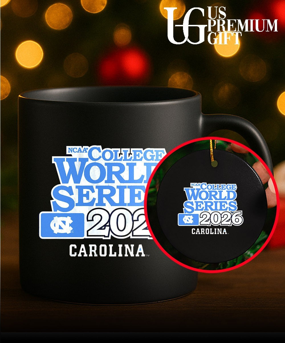 North Carolina Tar Heels NCAA College World Series 2026 Carolina shirt