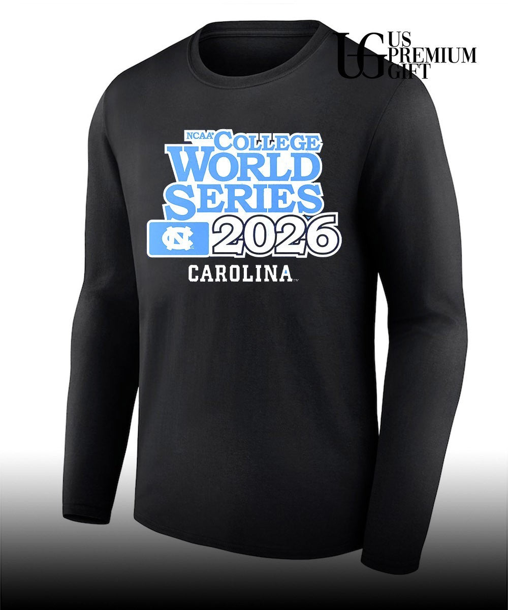 North Carolina Tar Heels NCAA College World Series 2026 Carolina shirt