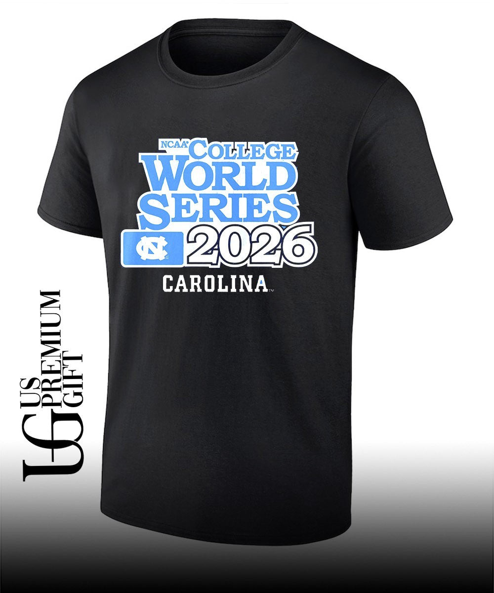 North Carolina Tar Heels NCAA College World Series 2026 Carolina shirt