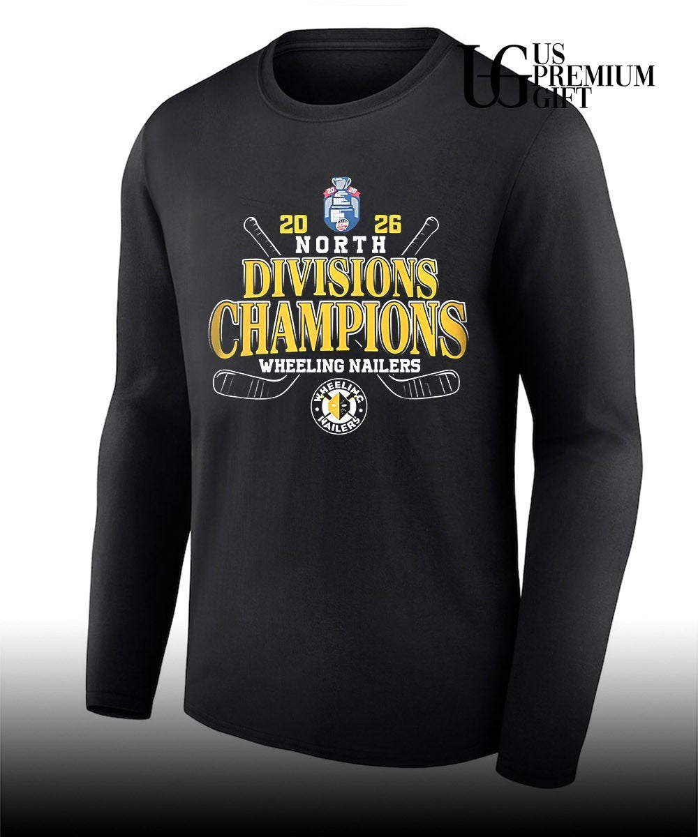 North Division Champions Wheeling Nailers hockey Playoffs 2026 shirt